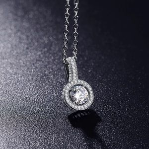 ✨Silver Platinum Plated Fashion Crystal Necklace✨